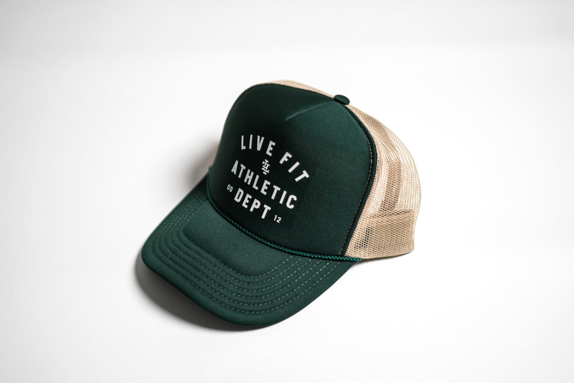 Athletic Dept. Foam Trucker - Forest Green/Khaki