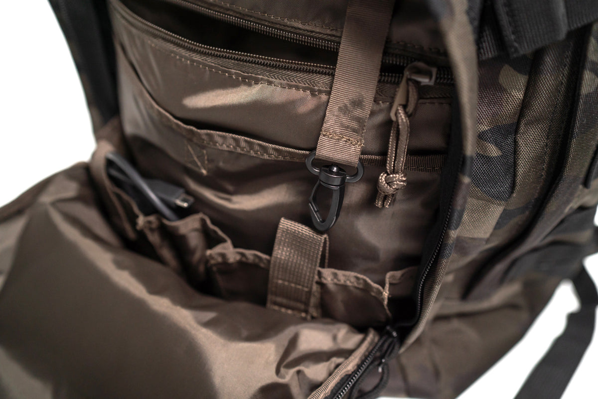 Recon Tactical Pack - Black Camo