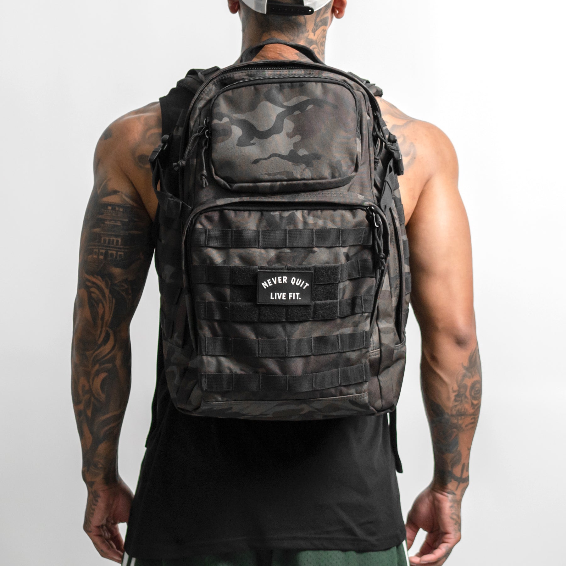 Recon Tactical Pack - Black Camo