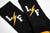 L/F Bolt Socks - Black/Yellow