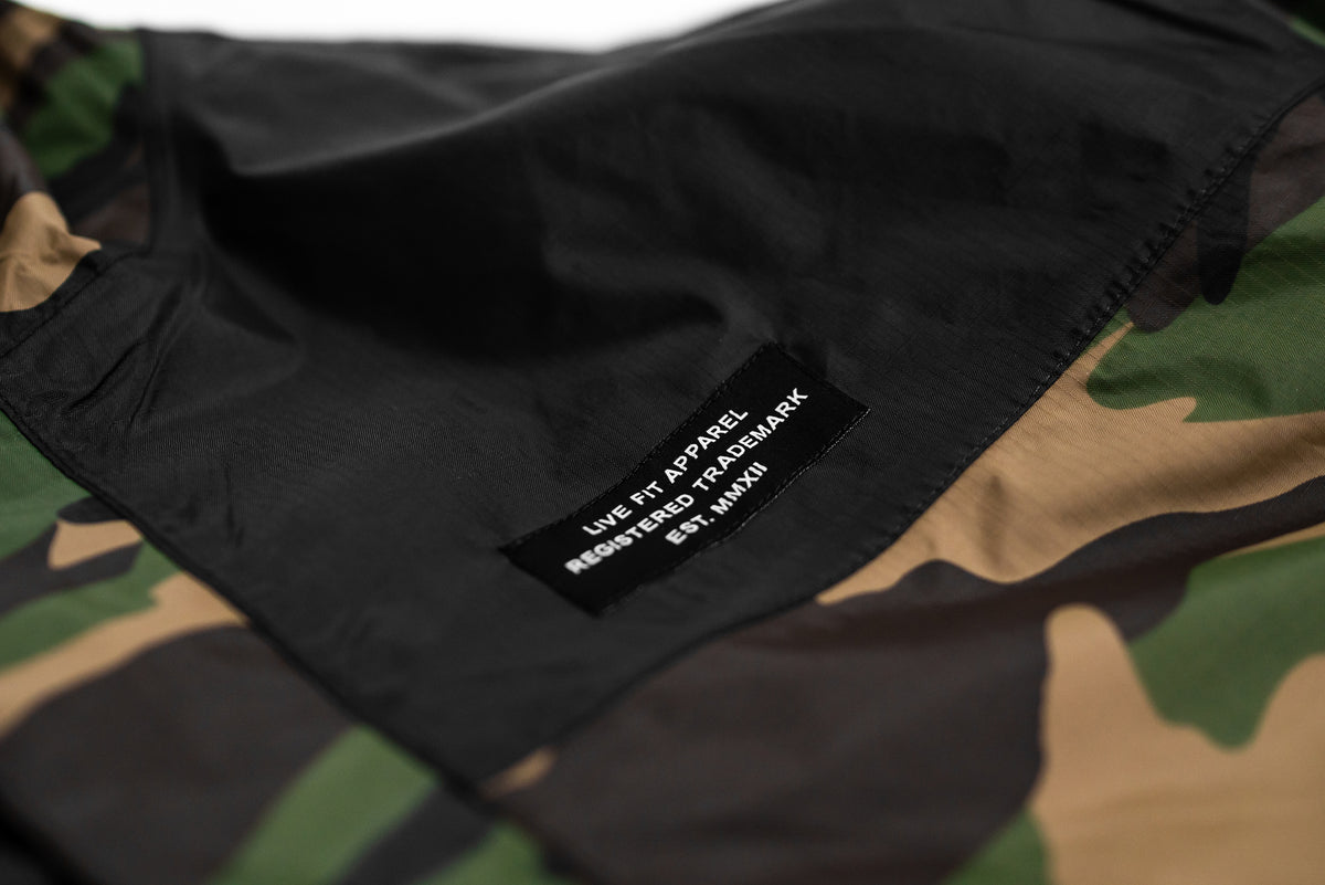 EST. Windbreaker Jacket - Camo