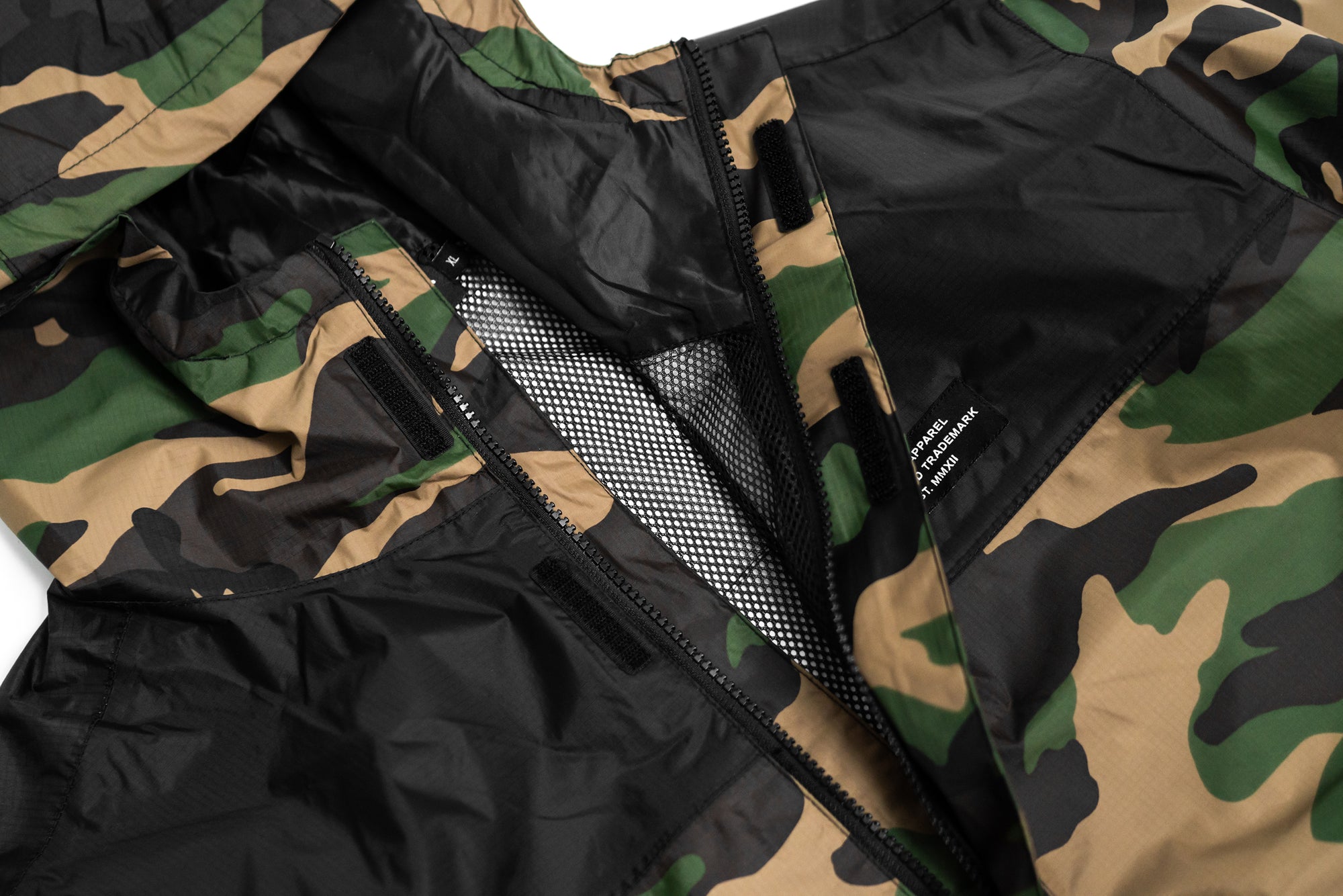 EST. Windbreaker Jacket - Camo