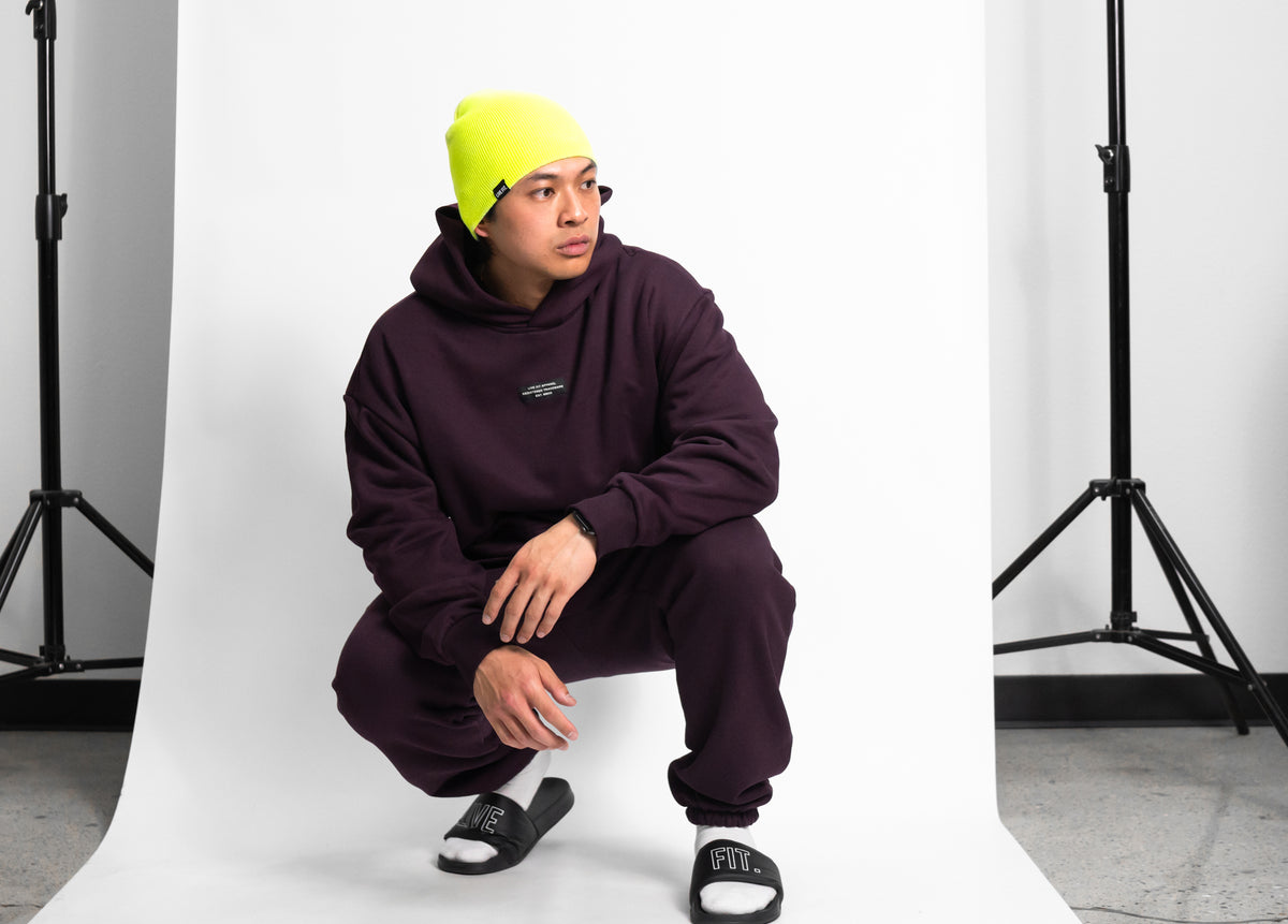 Core Fleece Hoodie - Oxblood