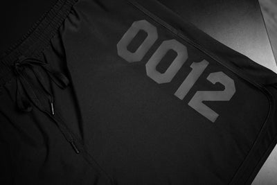 0012 Hybrid Active Shorts - Black