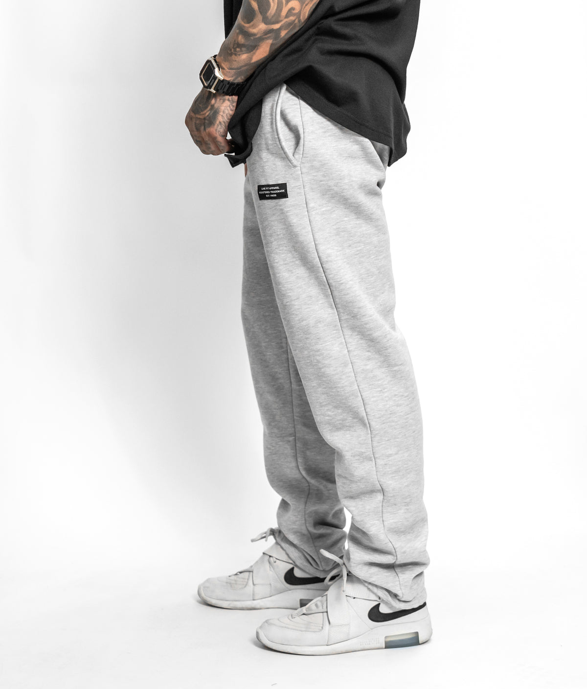 Core Fleece Sweatpants - Heather Grey
