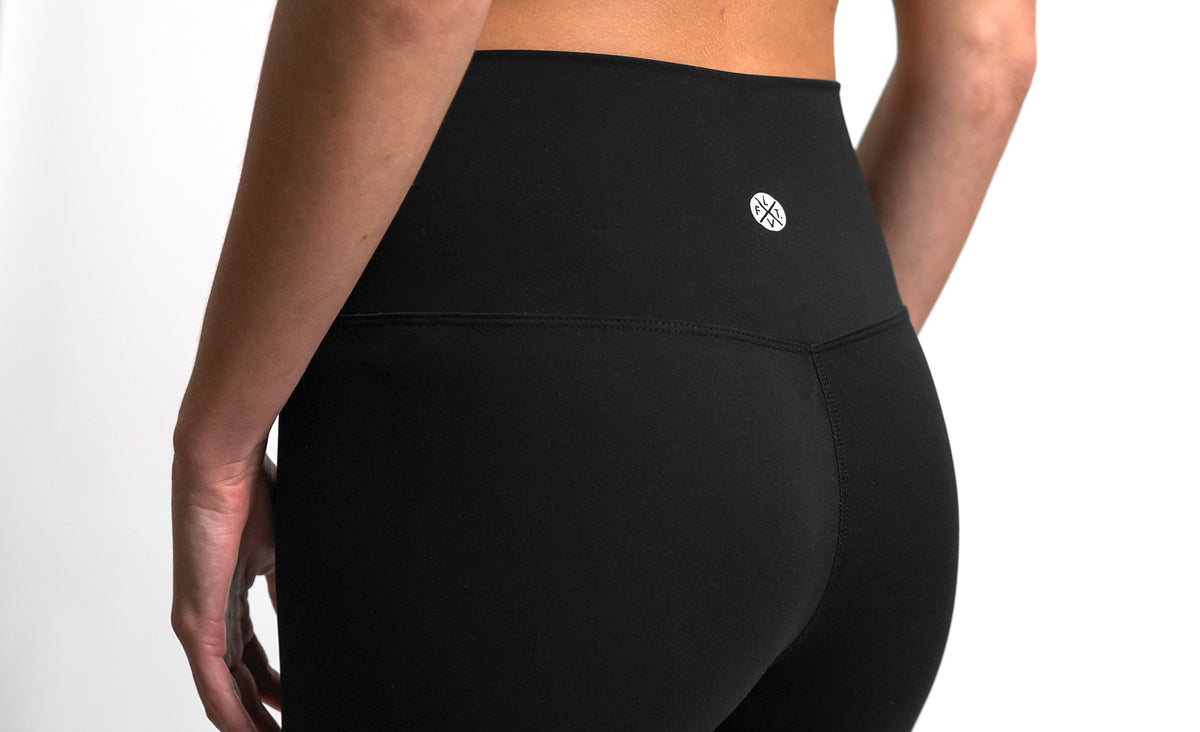 Crossover Leggings - Black