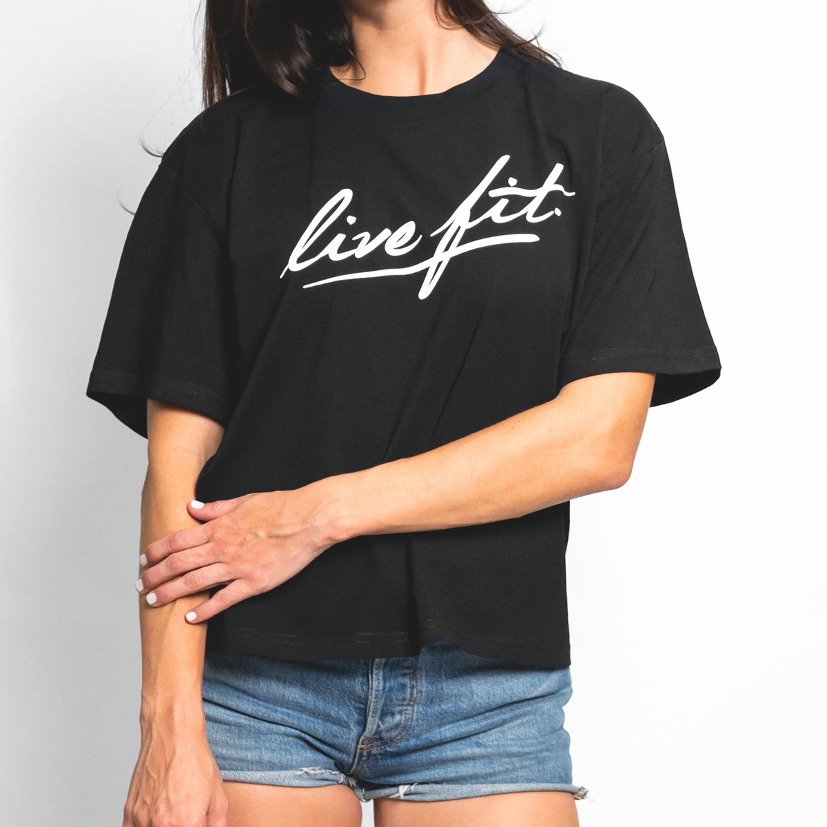 Boyfriend Strike Tee - Black