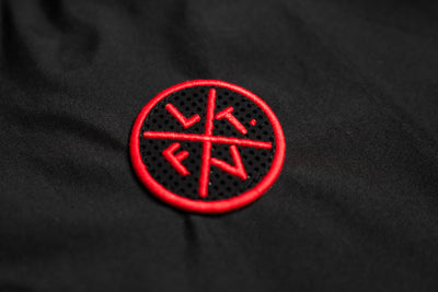 Division Anorak Jacket - Black / Red