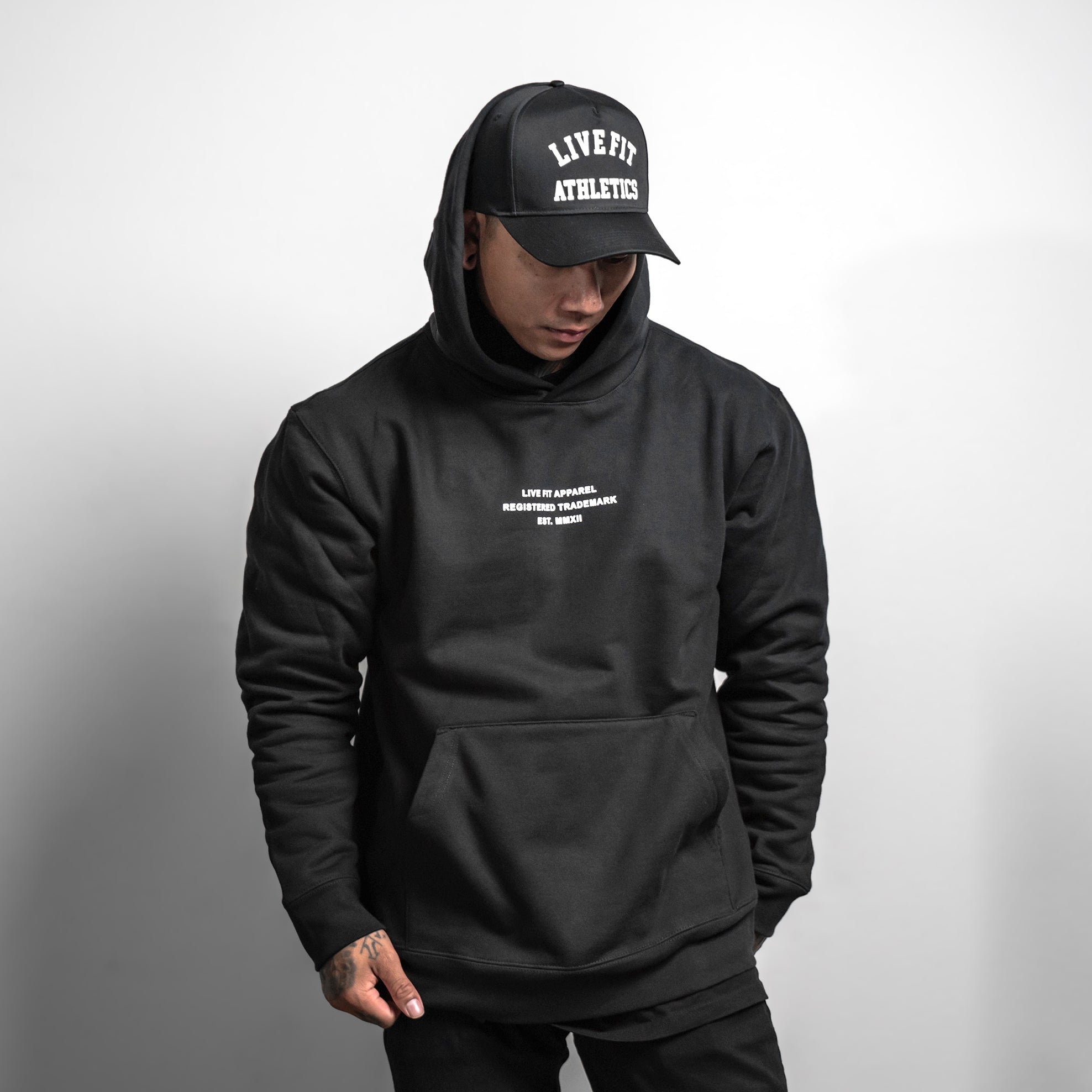 EST. Heavyweight Hoodie - Black