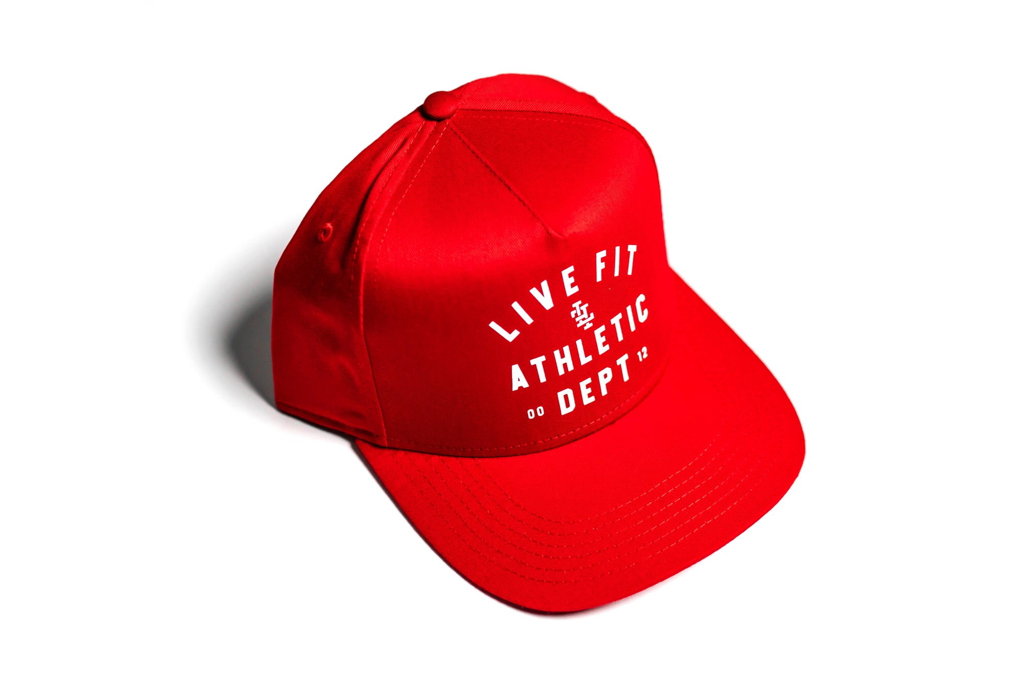 Athletic Dept 5 Panel Cap - Red