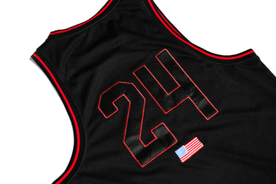 All Star Jersey - Black / Red