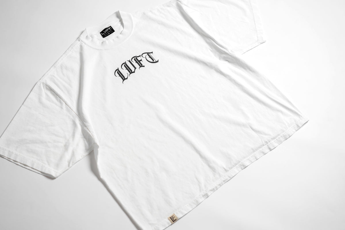 Gotham Pump Tee - White