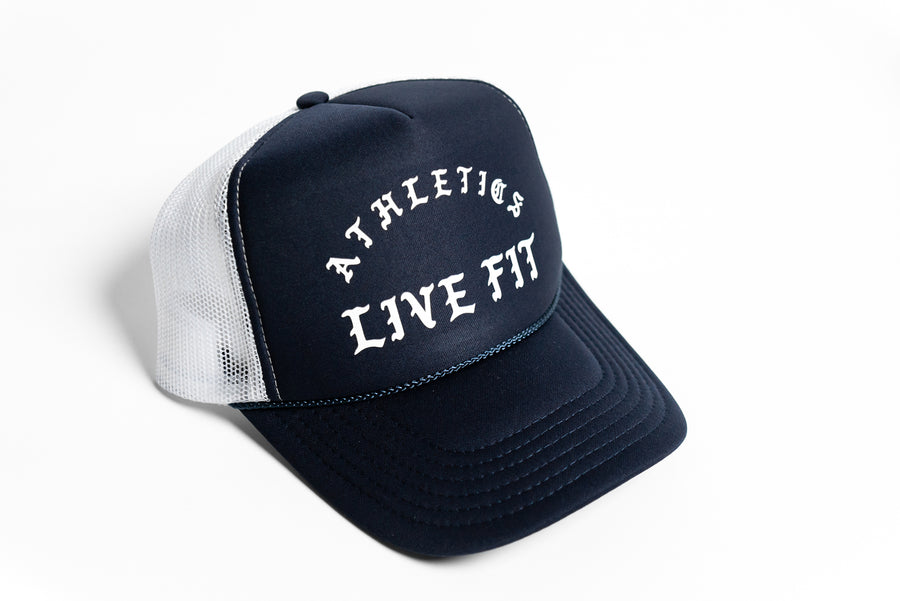 Iron Athletics Foam Trucker - Navy / White