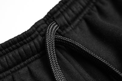 Heavy Fleece Cargo Pants - Black