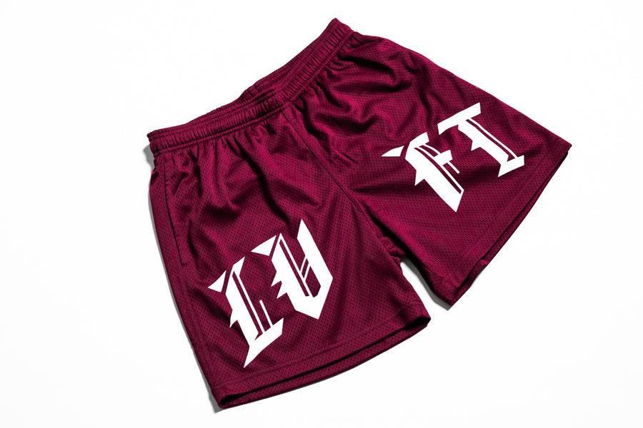 Honor Mesh Shorts - Maroon