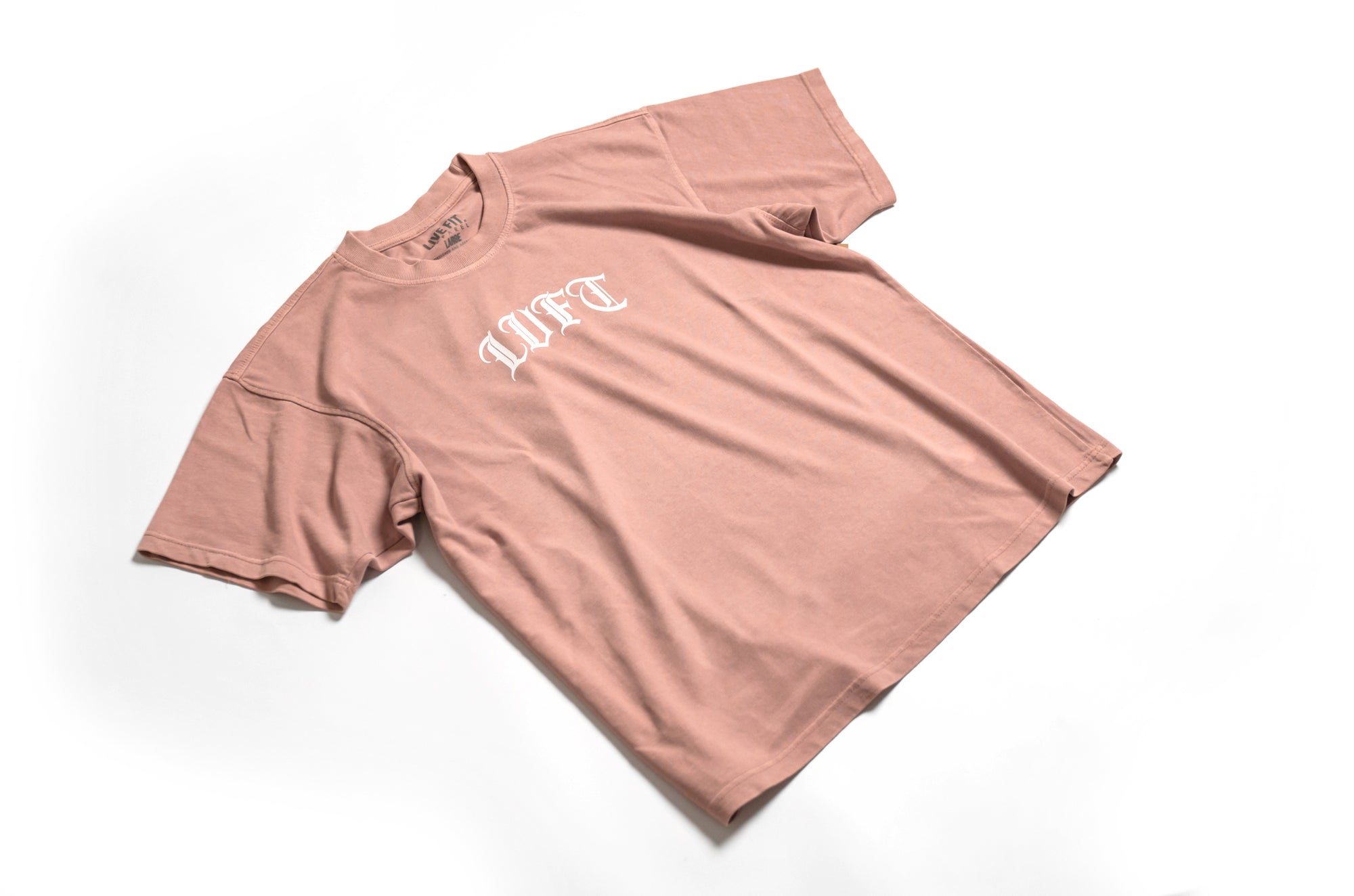 Gotham Oversized Tee - Salmon