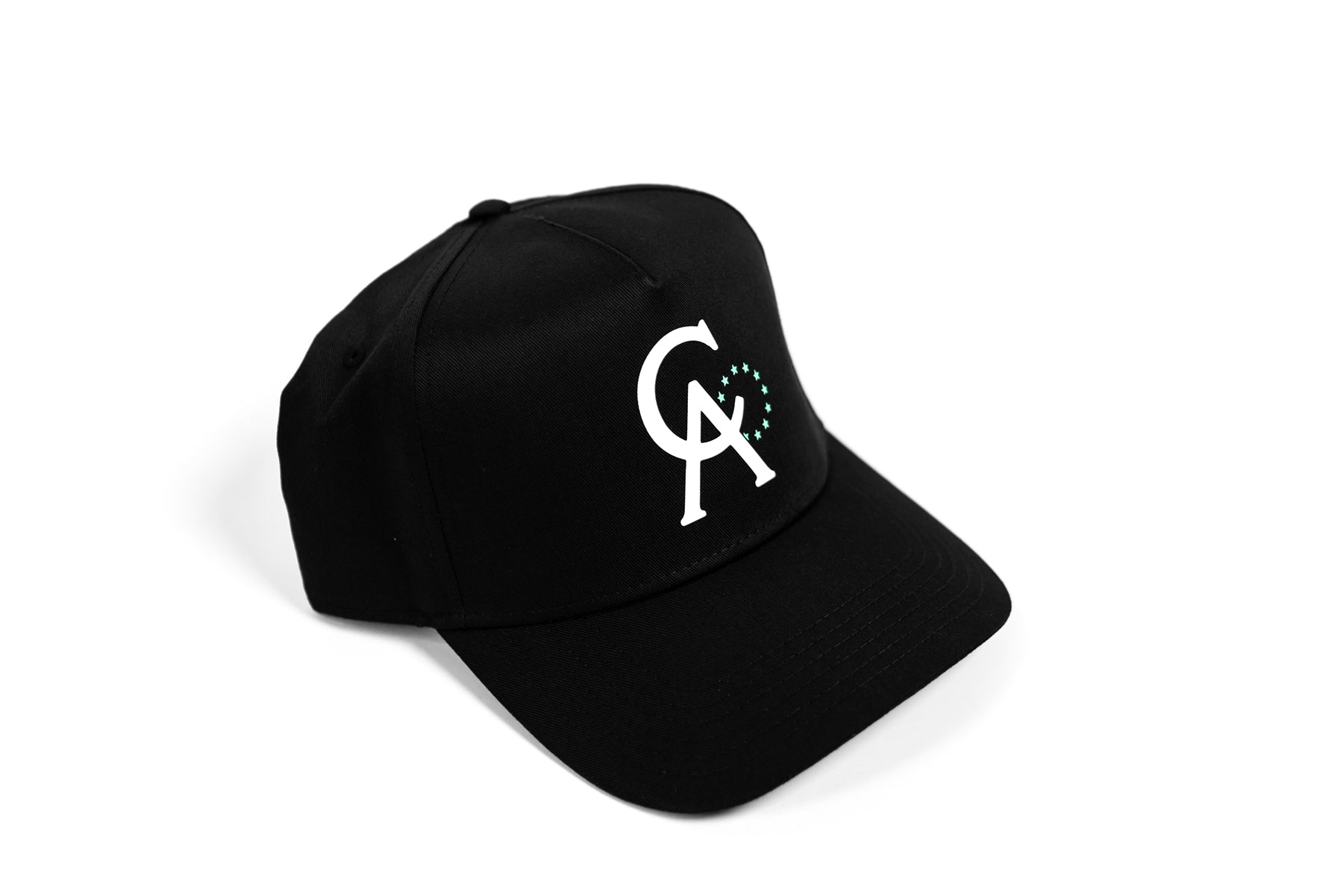 CA 5 Panel Cap - Black / Mint