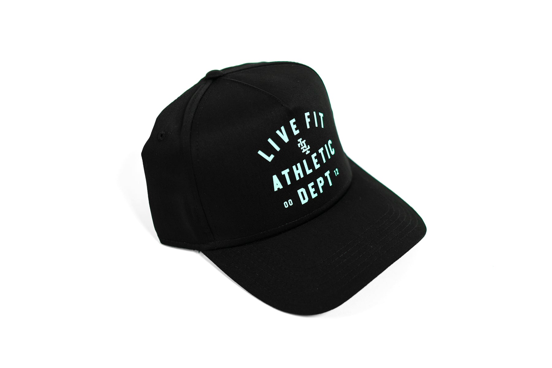 Athletic Dept 5 Panel Cap - Black / Mint