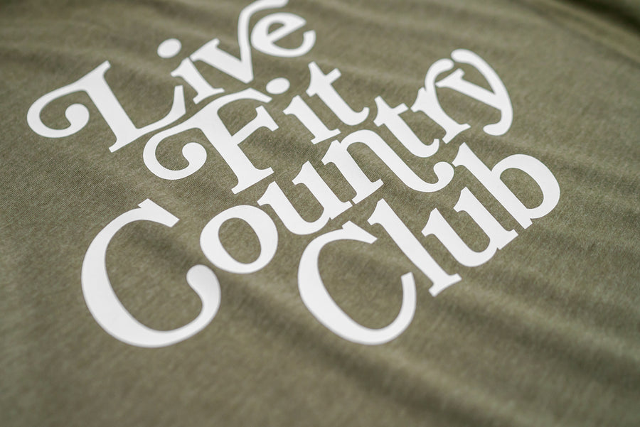 Country Club Tee - Light Olive