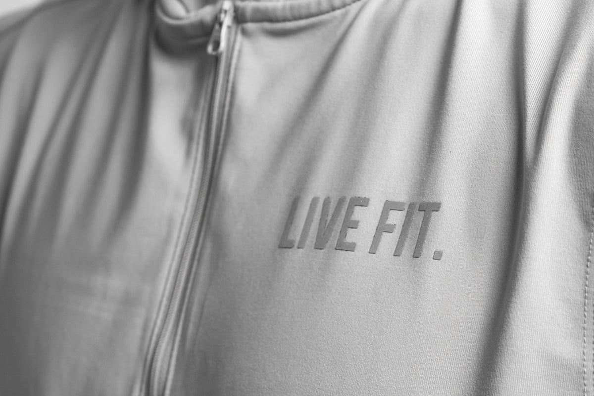 Fundamentals Sleeveless Hoodie - Silver