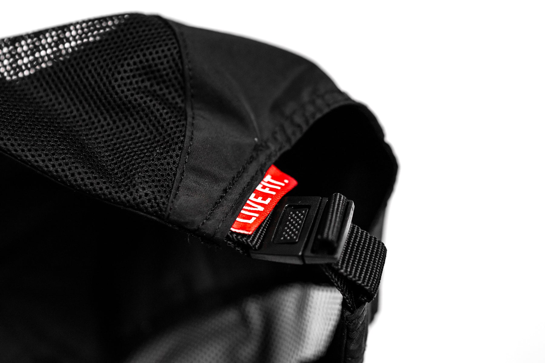 LVFT. Track Cap - Black / Black Reflective