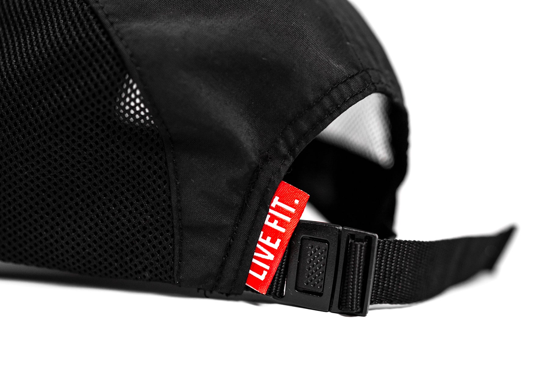 LVFT. Track Cap - Black / Black Reflective