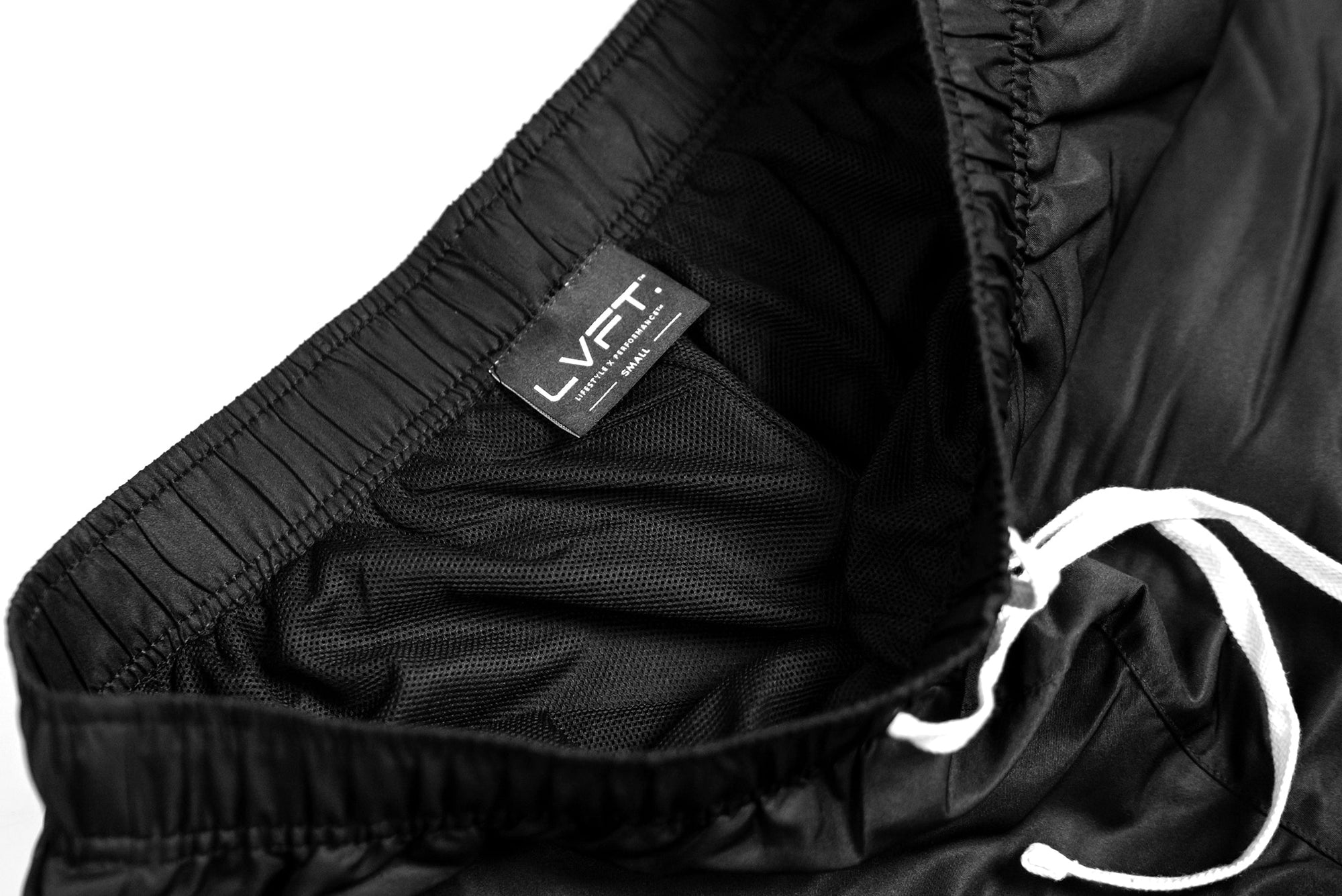 Slate Running Shorts - Black / White