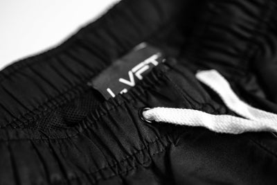 Slate Running Shorts - Black / White