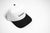 Slate 5 Panel Structured Cap - White/Black