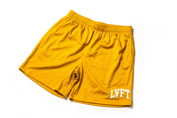 Dreamville Yellow Mesh Shorts good - L