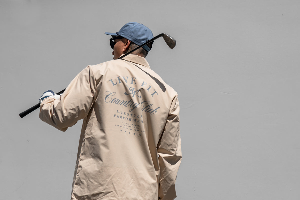Members Only Coach Jacket - Classic Khaki
