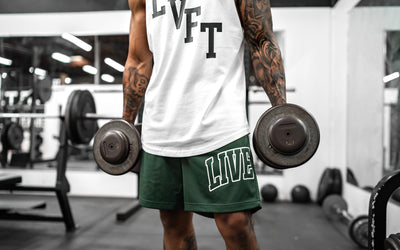 Letterman Contender Shorts - Forest Green