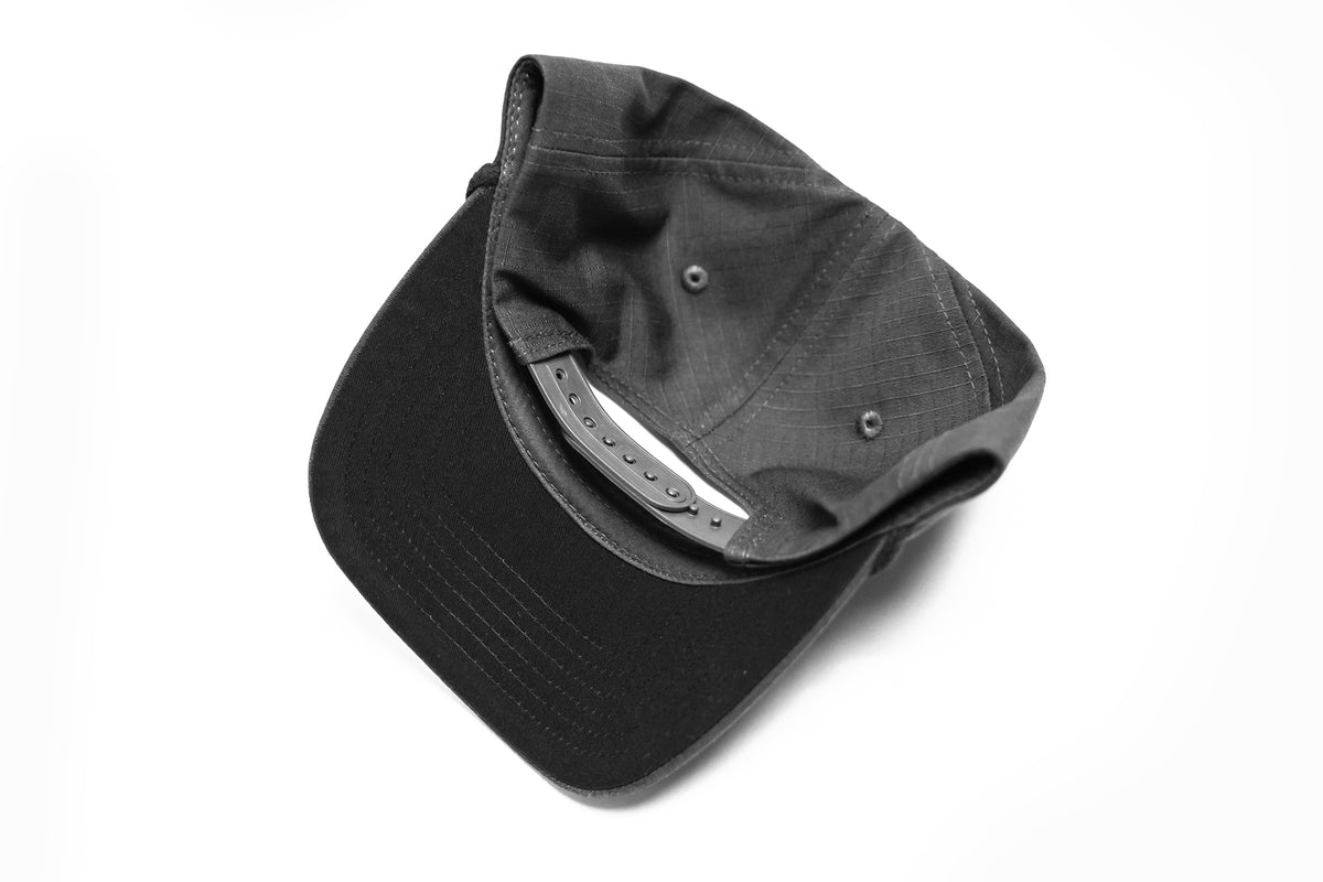 Slate Ripstop Snapback - Charcoal