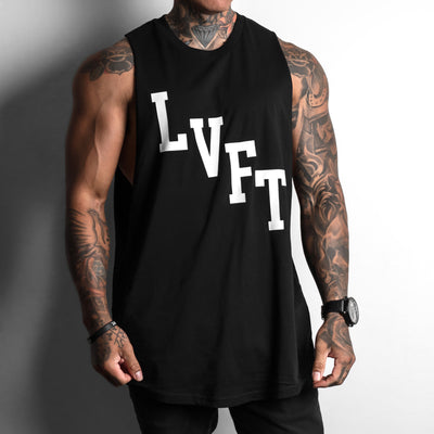 Varsity Raw Cutoff - Black