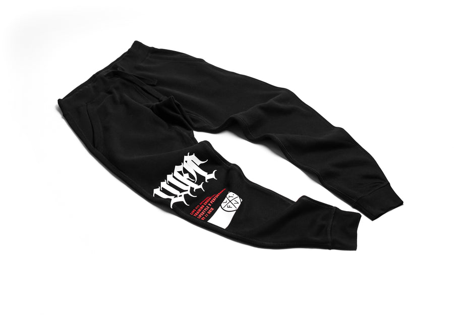 Mystik Fleece Joggers - Black