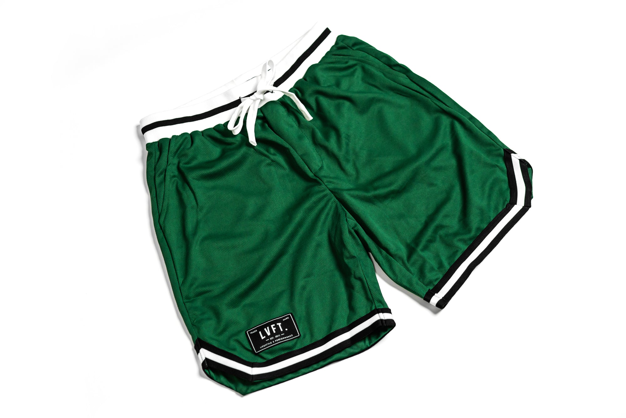 Retro Court Side Shorts - Green