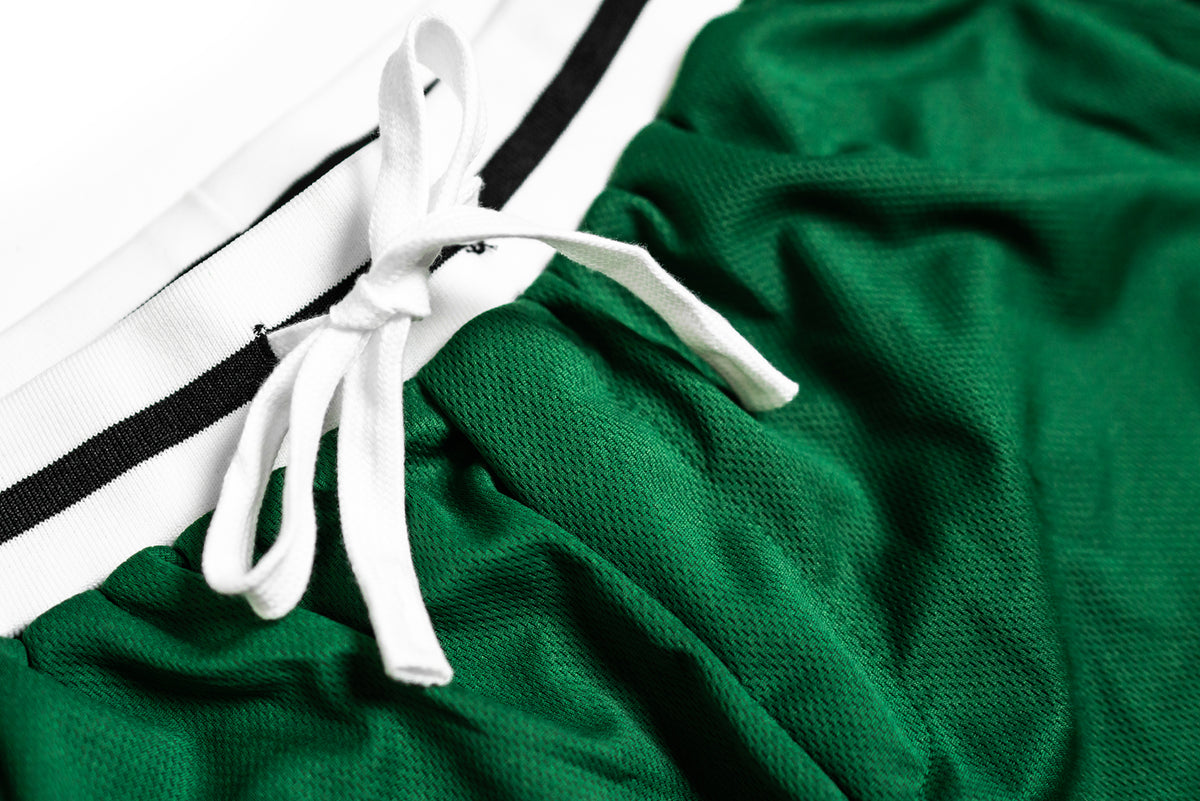 Retro Court Side Shorts - Green
