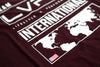 International Tee - Oxblood