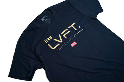 Team LVFT Tee - Navy