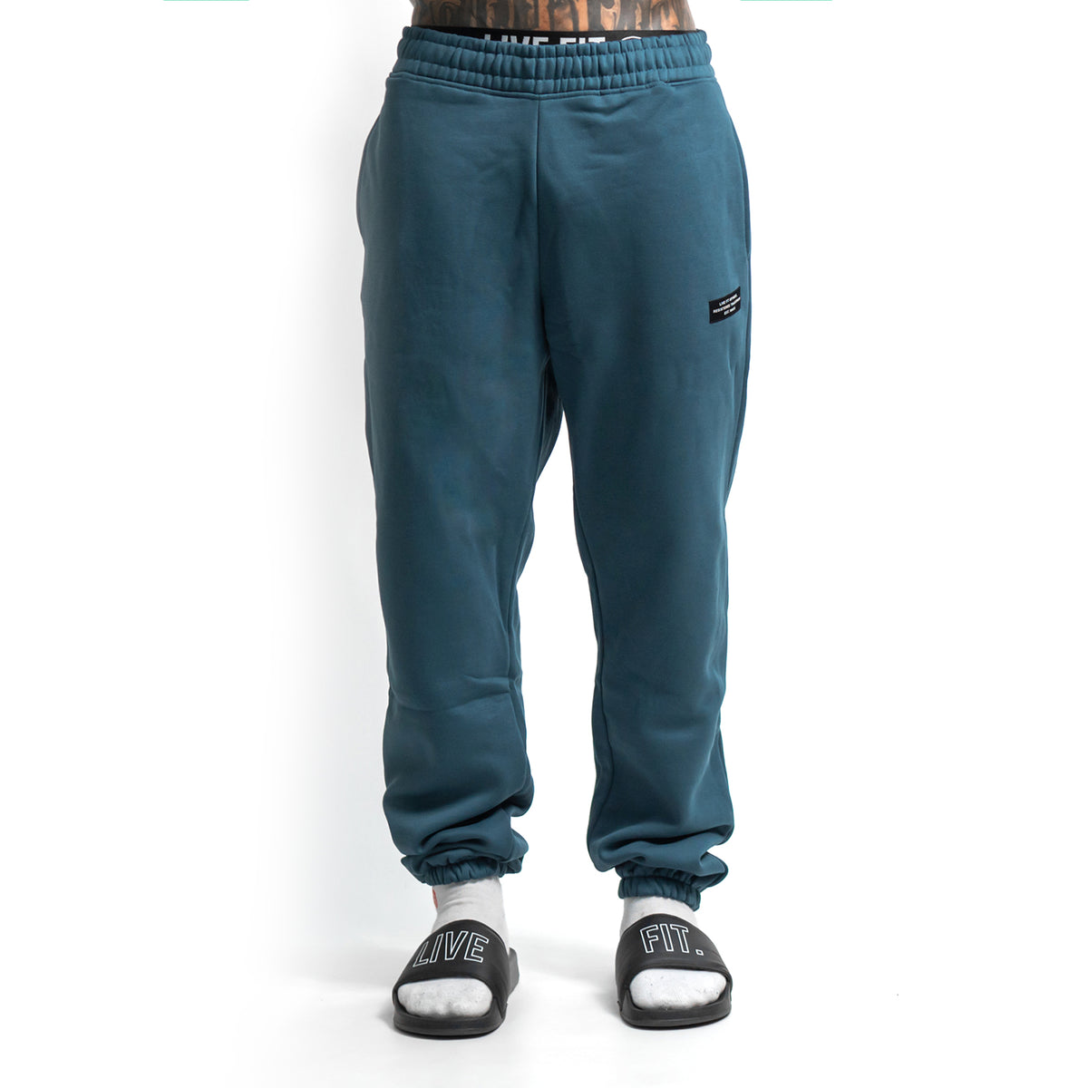 Core Fleece Sweatpants - Deep Cyan