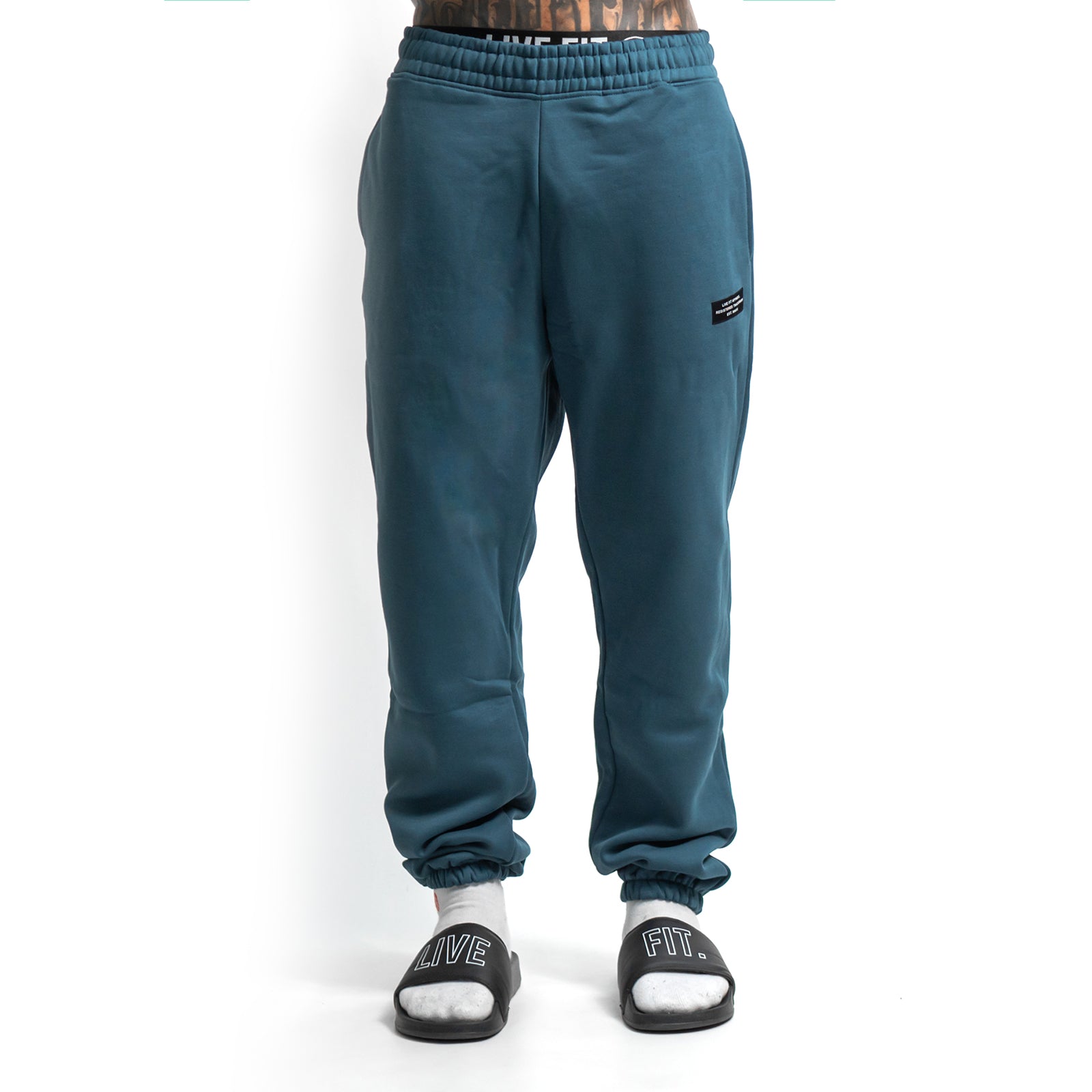 Core Fleece Sweatpants - Deep Cyan
