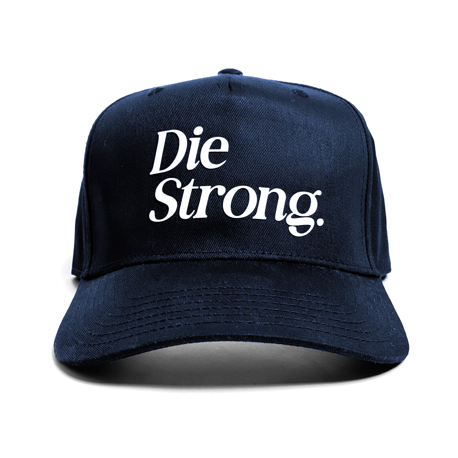 Die Strong 5 Panel Cap - Navy