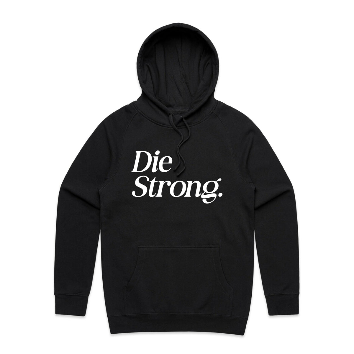 Die Strong Hoodie - Black