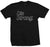 Die Strong Outline Tee - Black