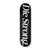 Die Strong Skate Deck - Black