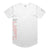 Dynamic Scallop Tee - White / Red