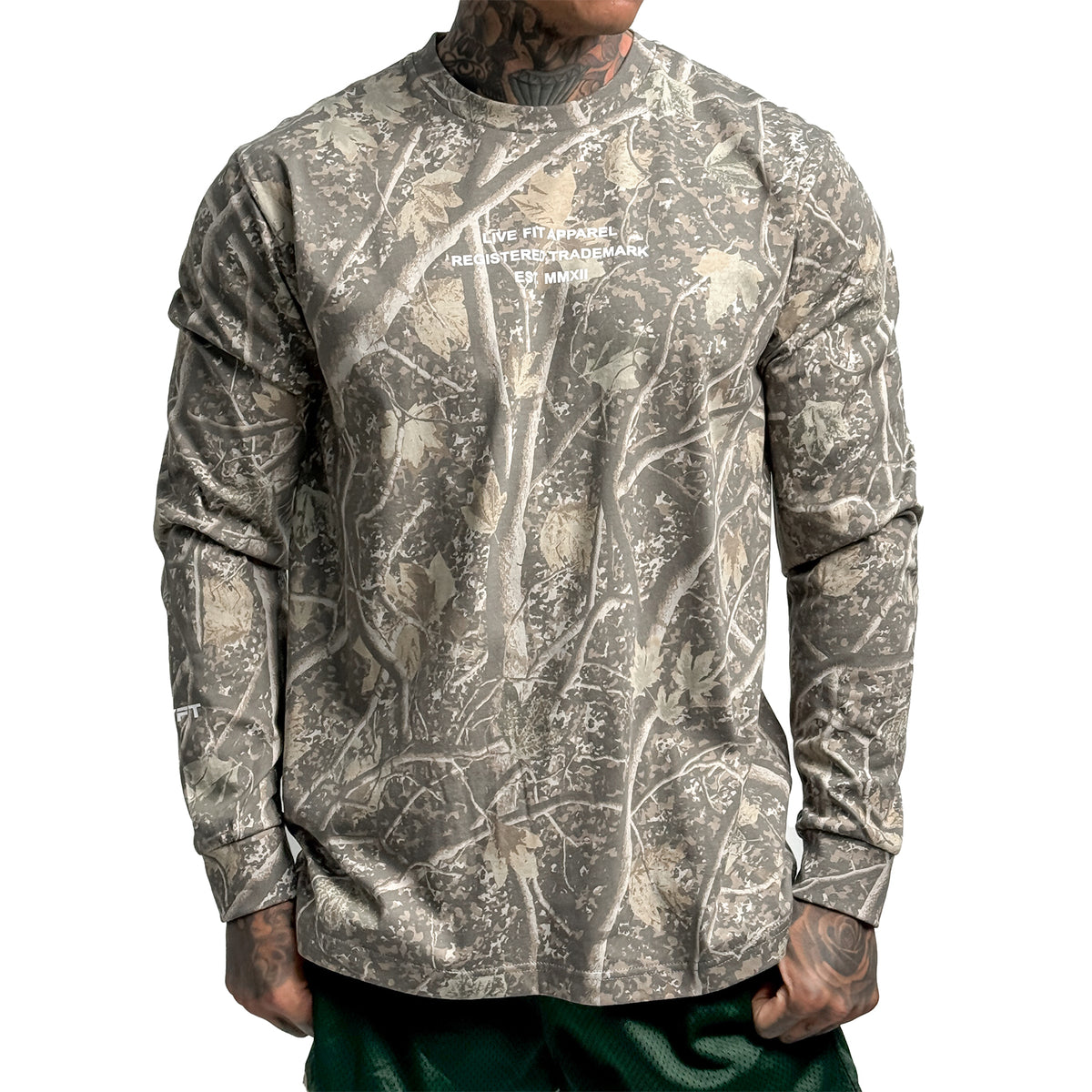 EST. Long Sleeve Tee - Deadwood Camo