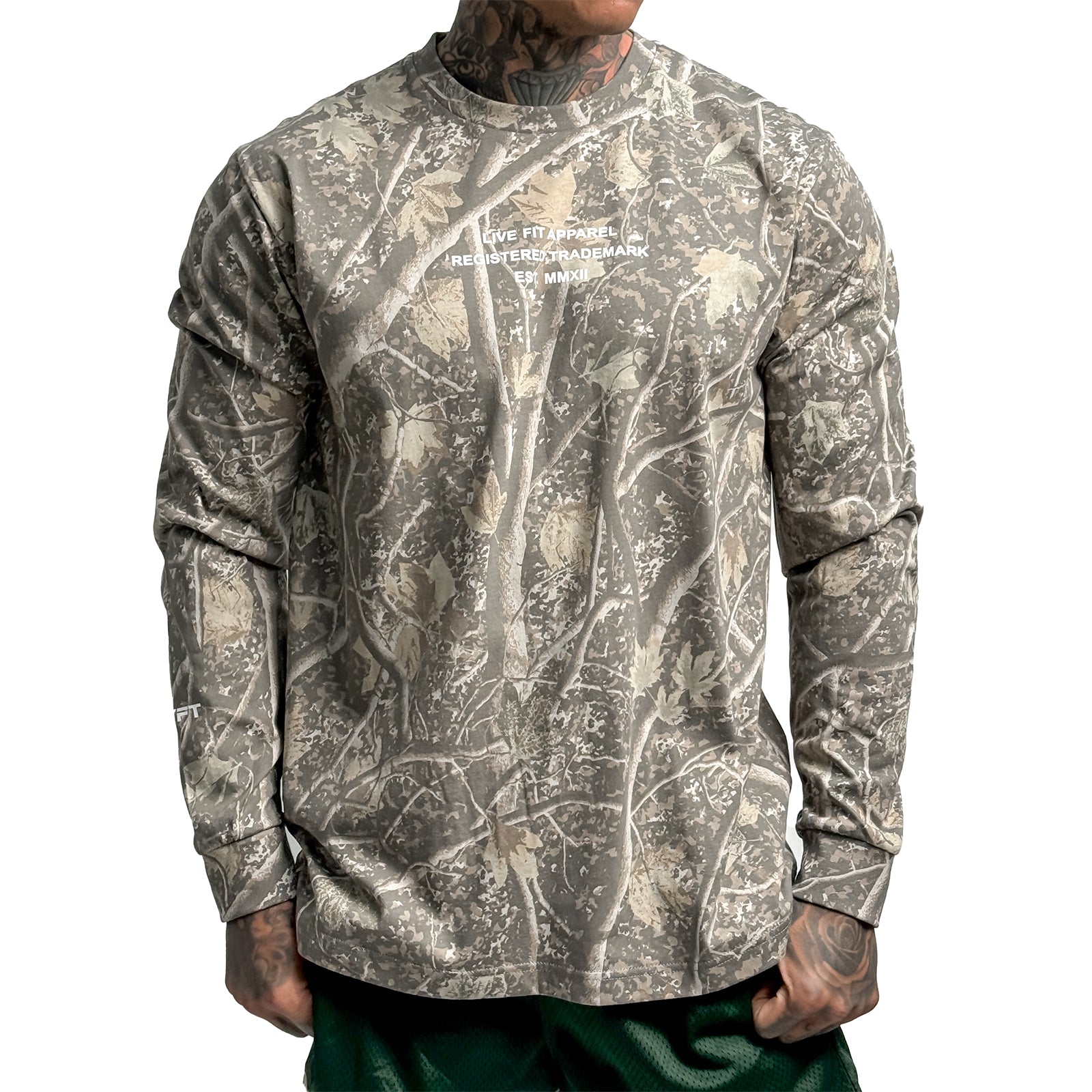 EST. Long Sleeve Tee - Deadwood Camo