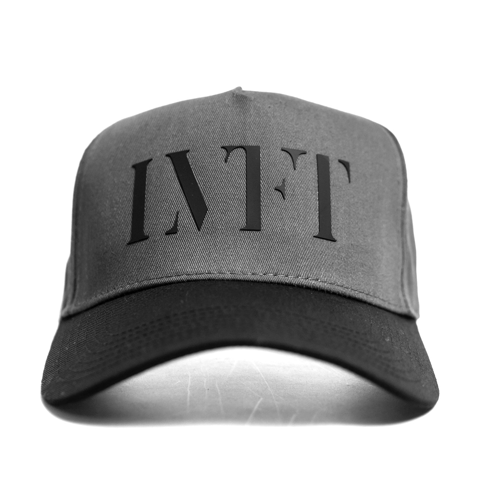 Echo 5 Panel Snapback - Charcoal / Black