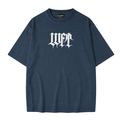 Mystik Pump Tee - Slate Blue